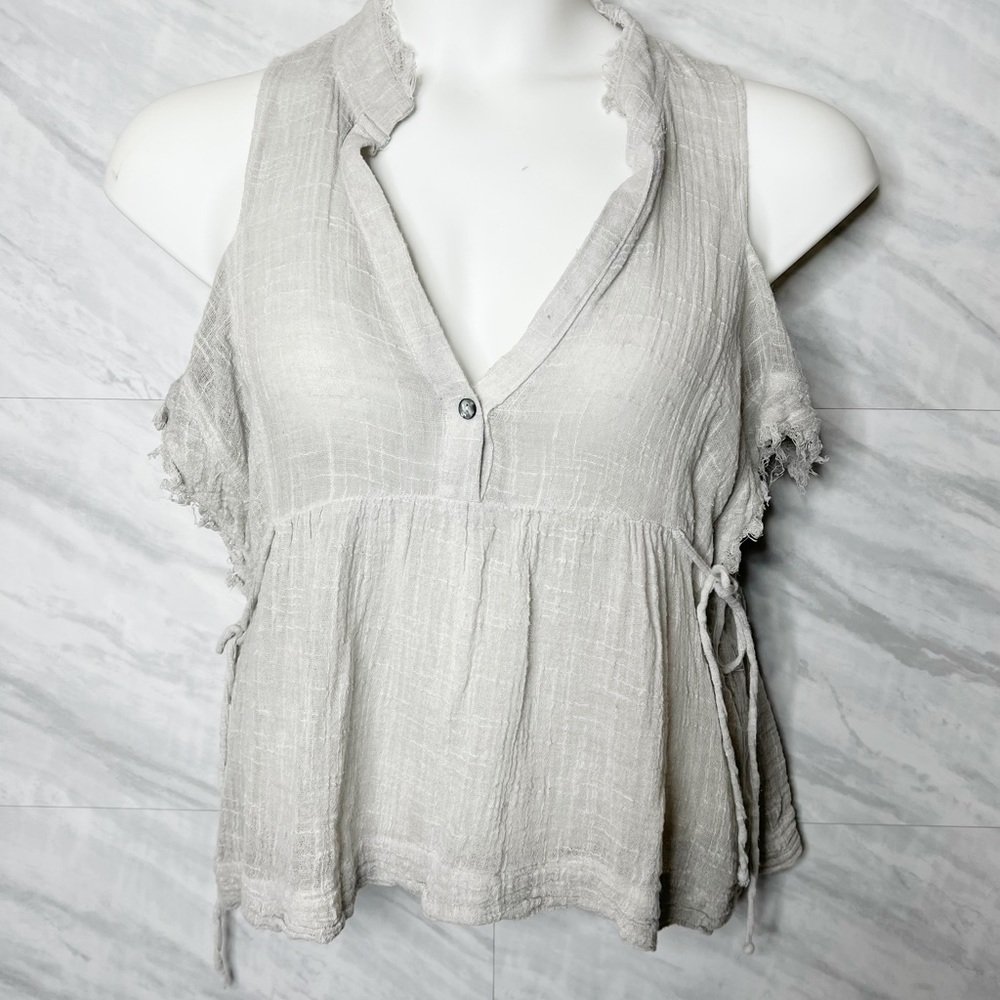 Anthropologie Tina + Jo Cold Shoulder Top XS